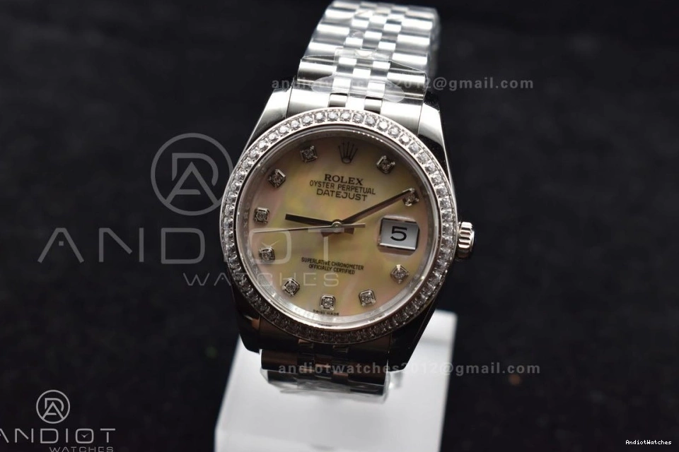 BPF SS On A Best DateJust Steel 36 316F Oyster 1:1 Dial Edition Bracelet Jubilee Chic 579 0511